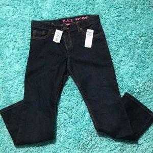 Children Place dark jeans. Bootcut. Size: 8Plus